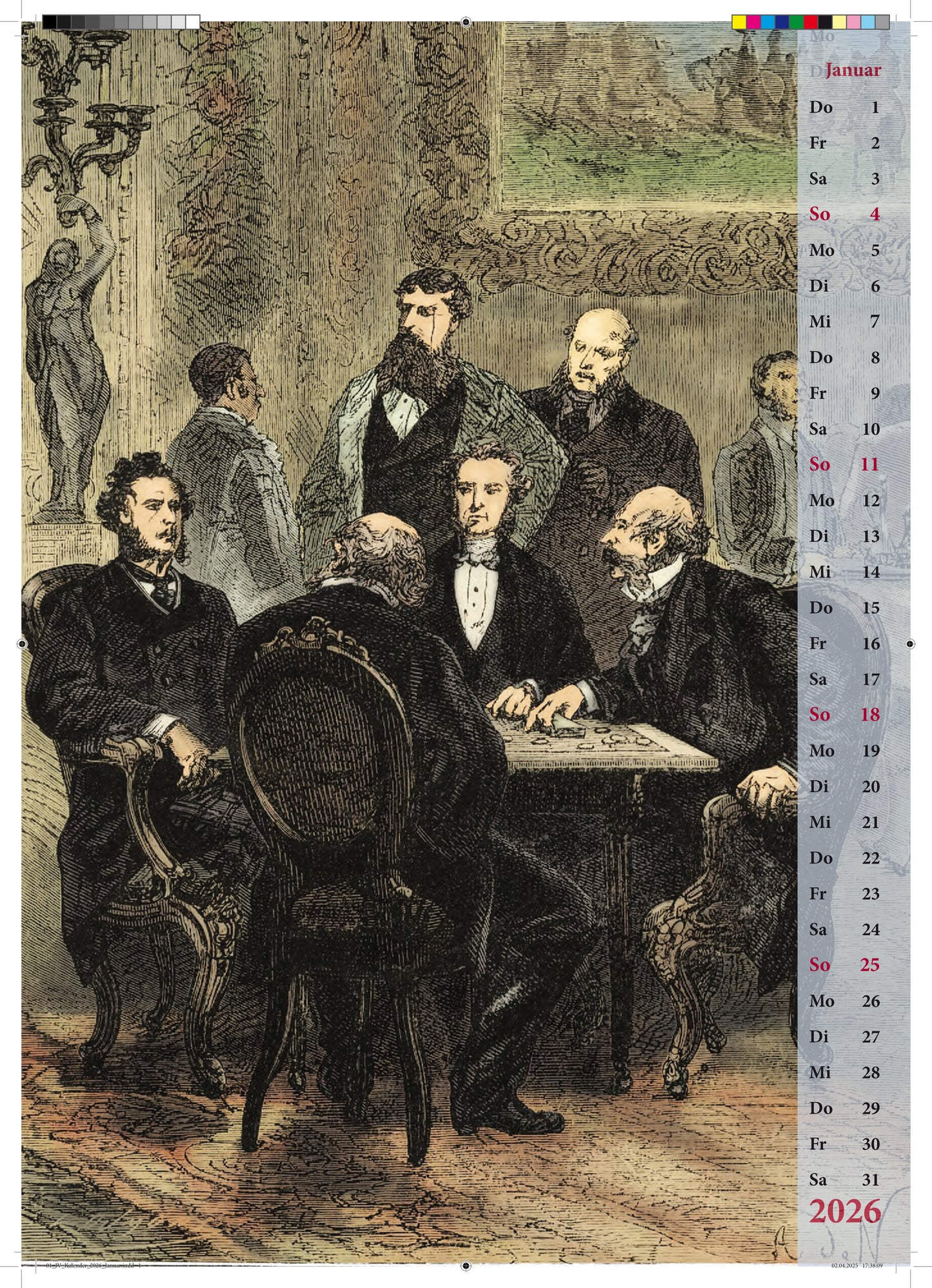 Jules Verne Kalender 2026